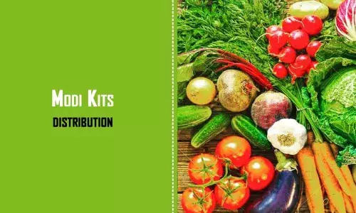 BJP leaders distribute Modi Kits in Secunderabad