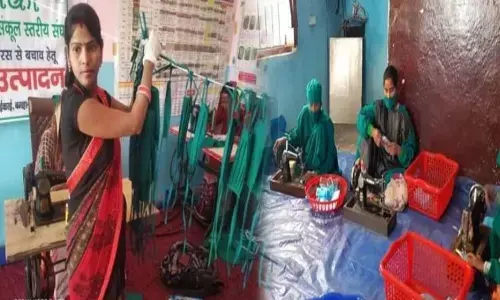 Jeevika workers make 5.88 lakh face masks in Bihar