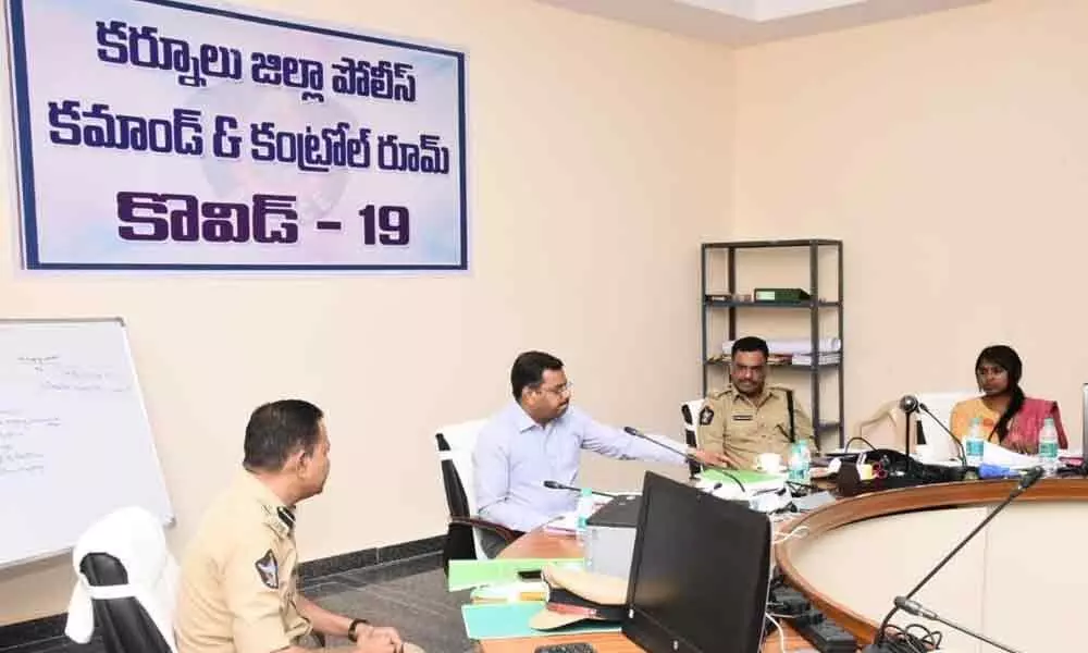 Kurnool: Covid control room to work round-the-clock said Addl DGP N Sreedhar Rao