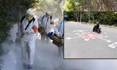 Hyderabad man held for spitting on road despite ban