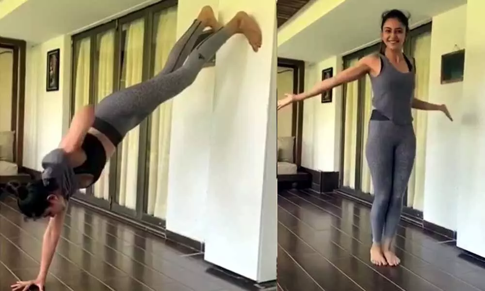Here Is Your Weekend Workout Challenge By Rakul Preet Singh