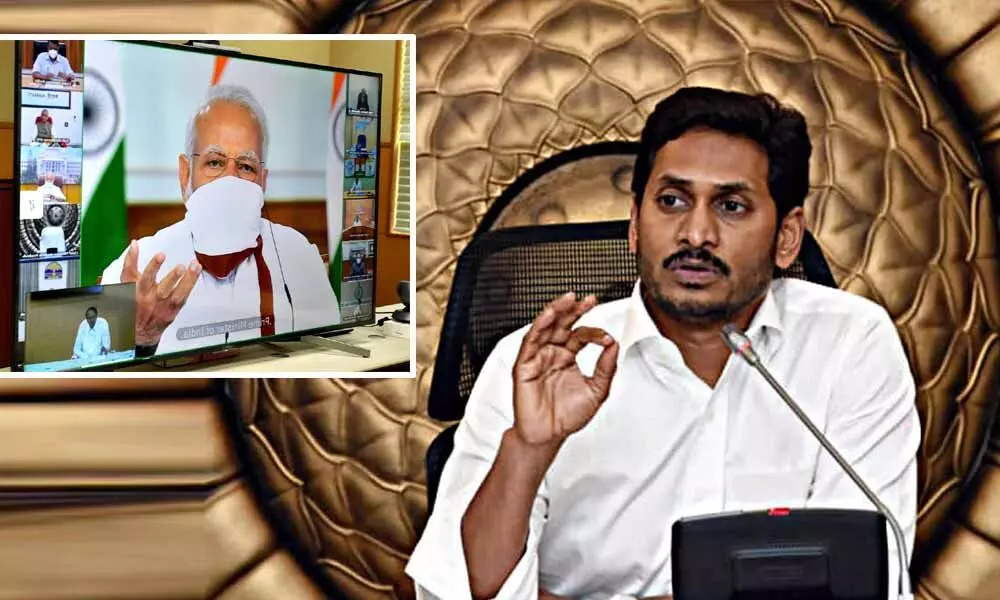 Limit Lockdown to only 81 mandals affected by COVID19 in AP, CM YS Jagan suggests PM Modi