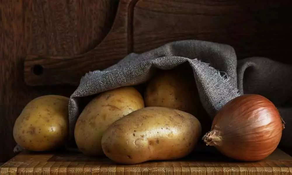 Mighty Onion And Powerful Potato