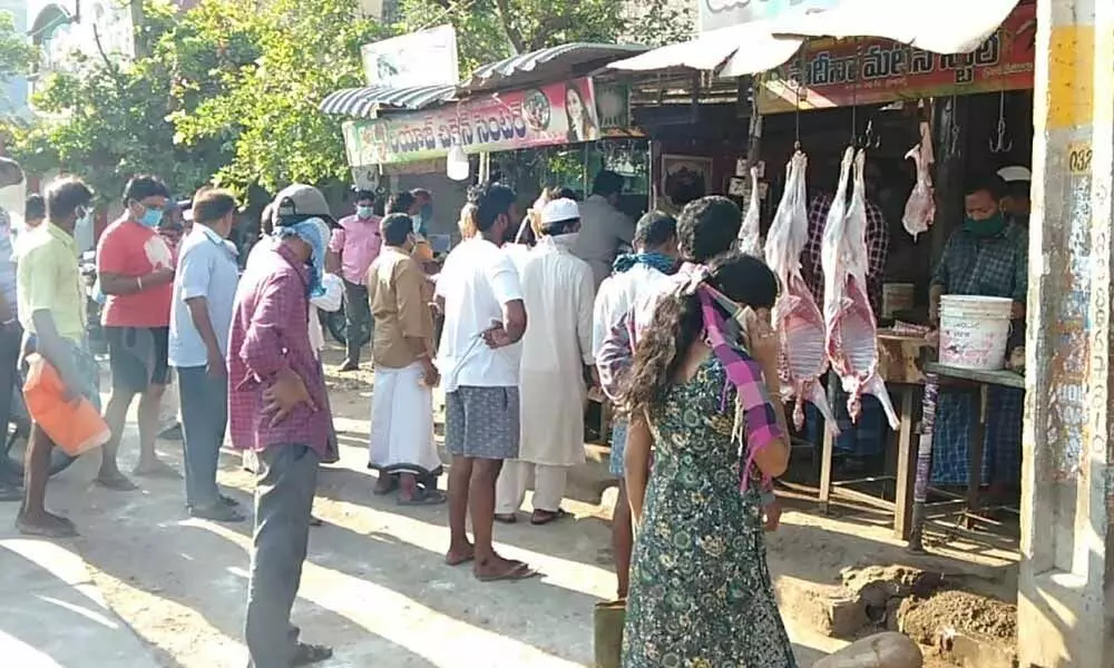 Meat shops to be closed every Sunday in Kakinada