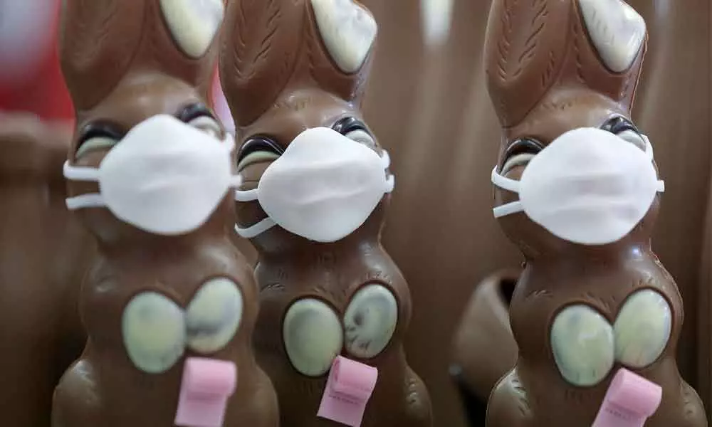 Britains Easter egg hunt moves online