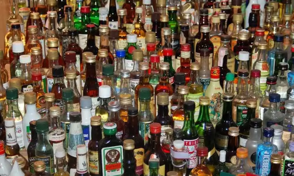 Hyderabad: 32 bottles of liquor seized from car during vehicle check