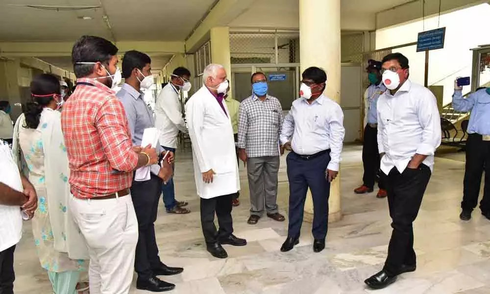 Guntur: NRI hospital declared as Covid-19 hospital