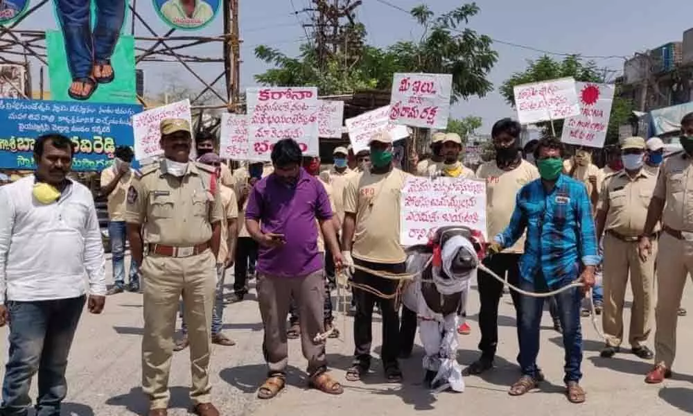 Kurnool: Veldurthy cops launch novel awareness campaign