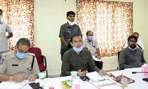 Nirmal Collector Musharraf Ali Farooqui said 100% curfew in dist till April 30