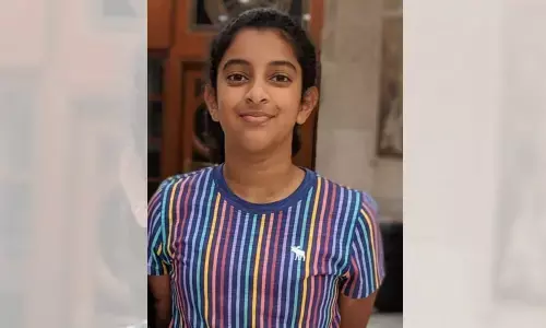 Hyderabad: A little girl Ridhi with a big heart