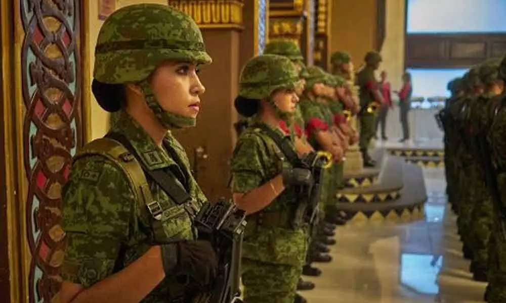 Women military officers can hold heads high