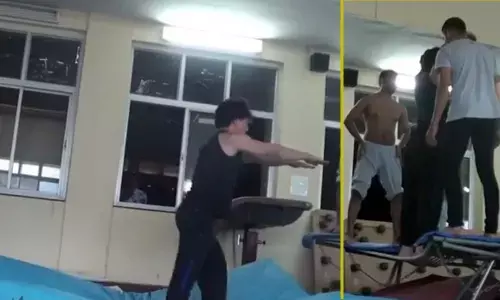 Tiger Shroffs Amazing Double Flip Is Just Out Of The Box