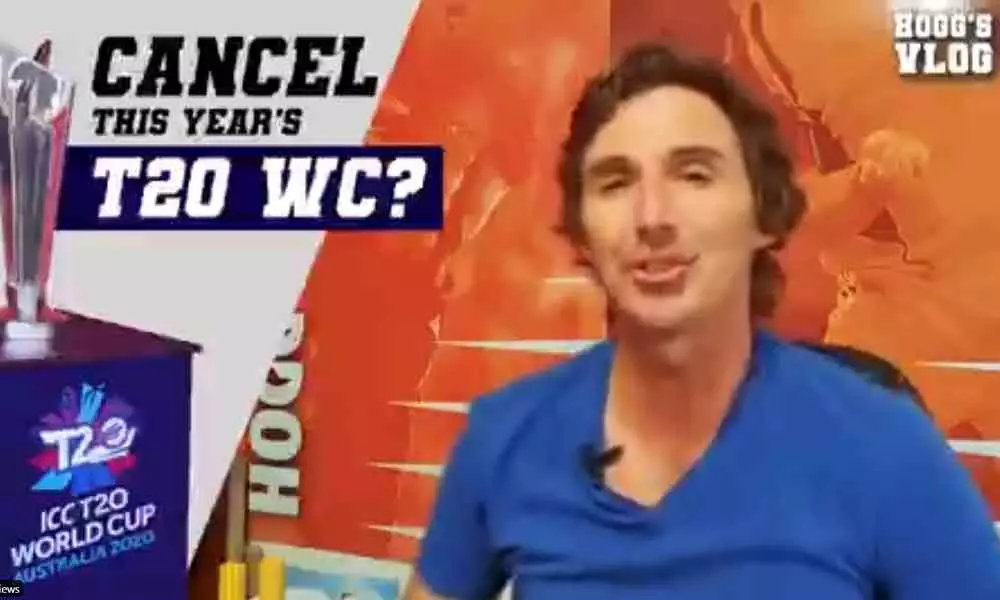 Bring players in chartered flights, test them for COVID-19 but dont cancel T20 World Cup: Brad Hogg