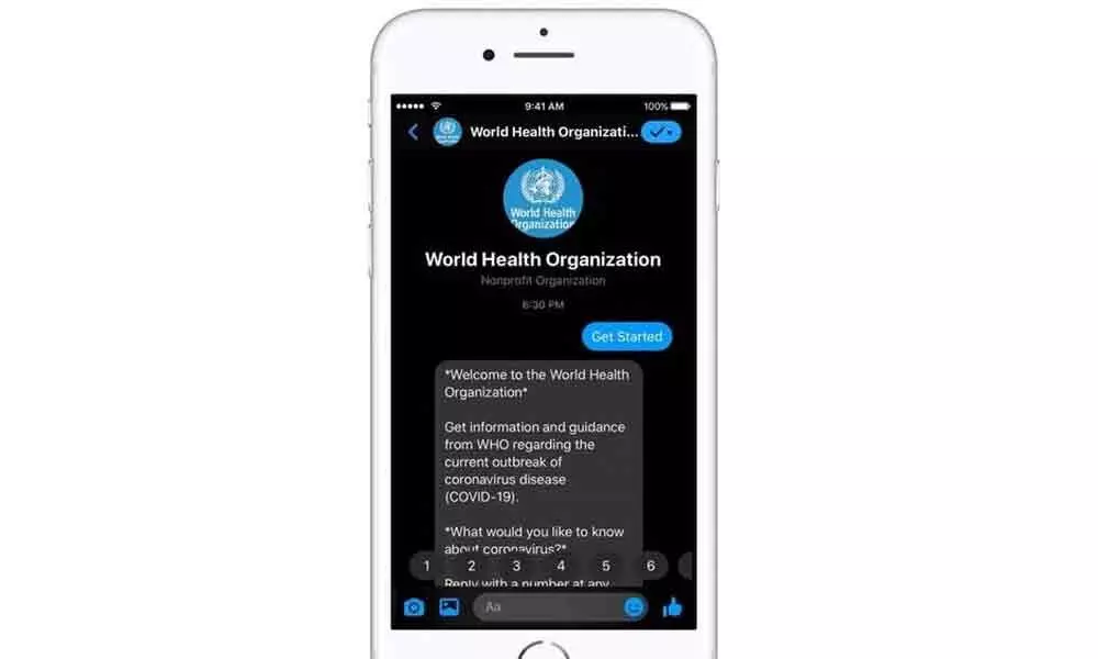 World Health Organization Launches COVID-19 Service On Facebook Messenger