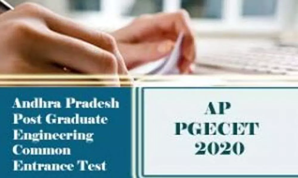 AP PGECET 2020 portal to accept applications