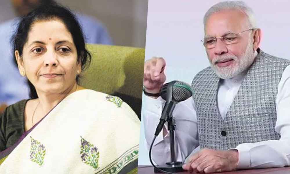 PM Modi discusses second Covid balm with Finance Minister Nirmala Sitharaman