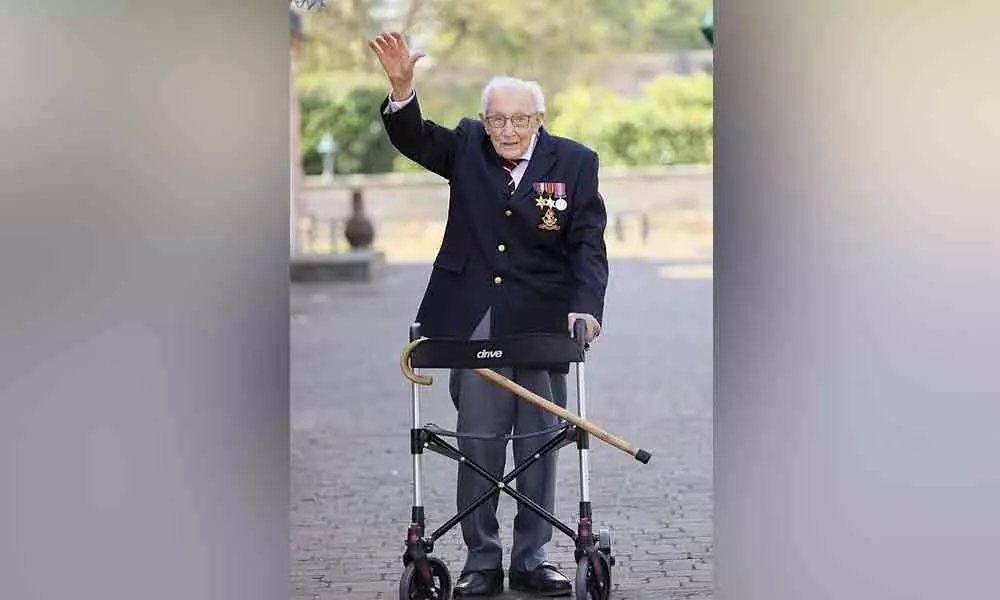 World WarII hero, 99, raises 13million pound for NHS