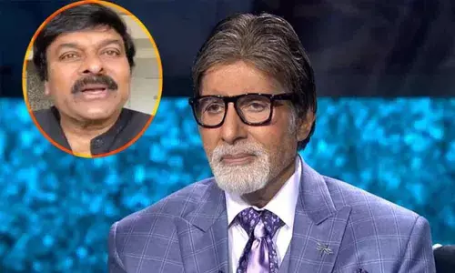 Amitabh Bachchans Corona Charity to Tollywood, Chiranjeevi reveals the details