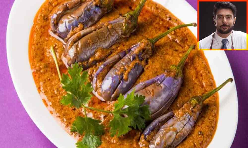 Delicious Khatta Baingan Curry From Chef Ranveer Brar's Cook Book