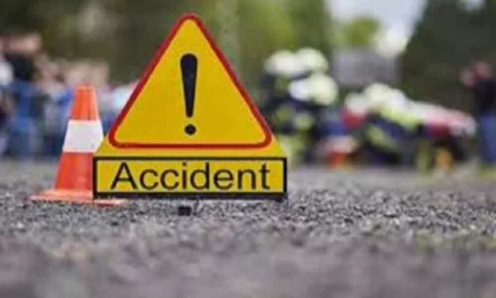 Two died as lorry carrying spirit hits tree in West Godavari district