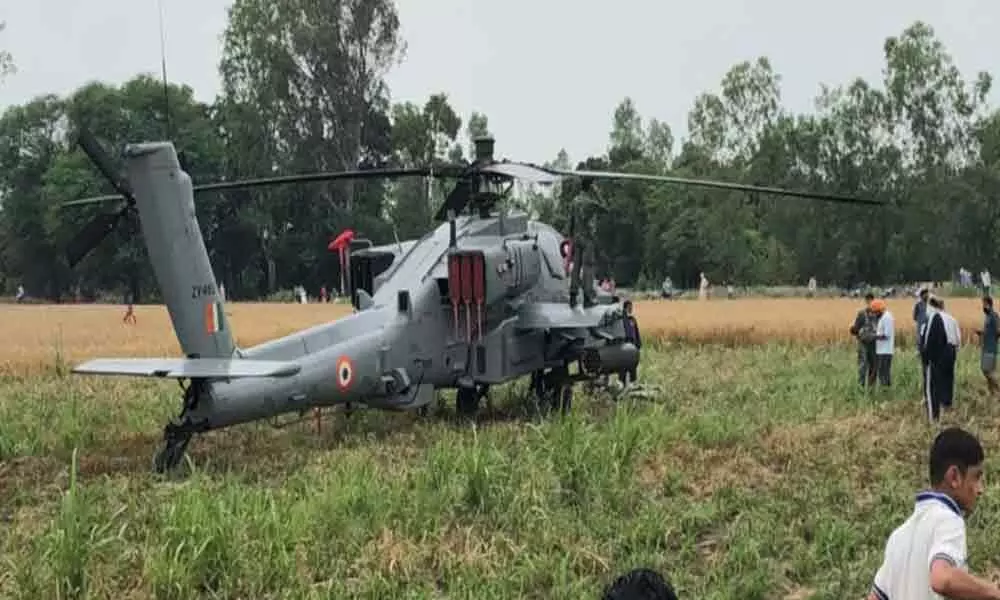 IAF chopper makes emergency landing in Punjab