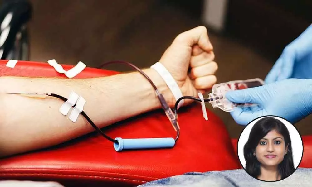 Blood donation improves donors health says Collector Sikta Patnaik