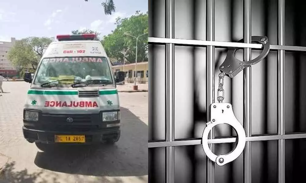 Gurugram: 16 held for trying to escape in ambulances