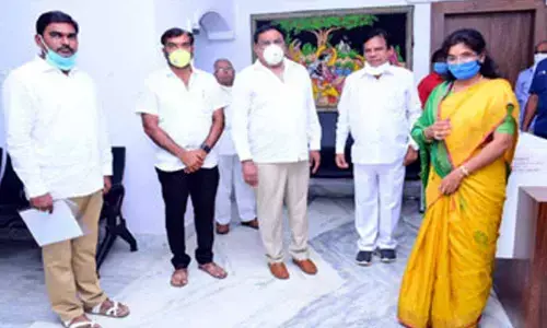 Telangana: Sarpanches donate one month salary to CM relief fund