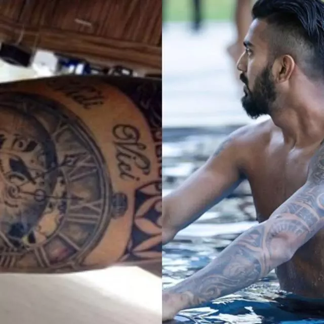 KL Rahul makes big statement gets this tattoo inked on his back  The  Financial Express