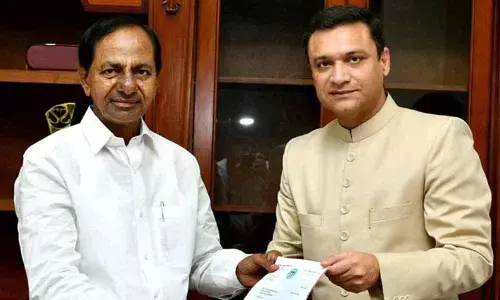 MLA  Akbaruddin writes letter to CM KCR to distribute ration kits to poor Muslim families