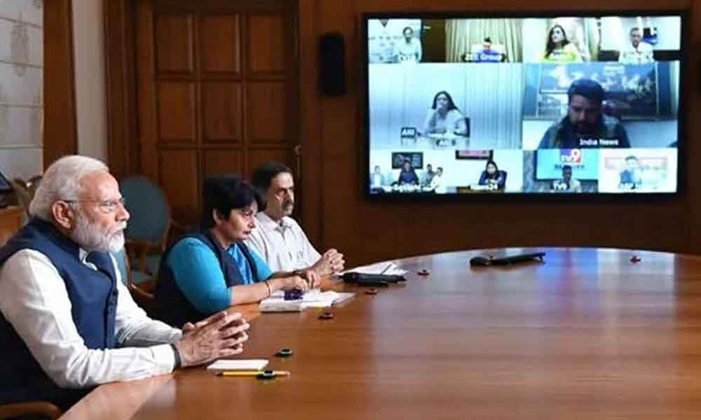 Home is new office, internet new meeting room: PM Modi