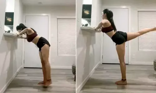 Quarantine Workout: Soundarya Sharmas Simple Leg Workout