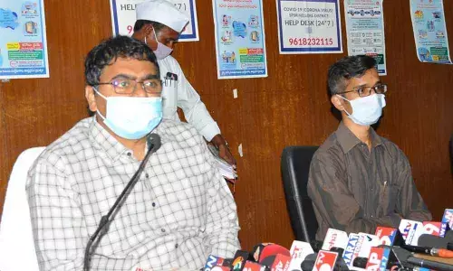 Collector M V Seshagiri Babu announced 28 mandals in Nellore as Red Zones, total lockdown