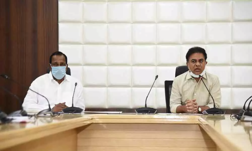 KTR holds video conference with officials to address migrant workers needs