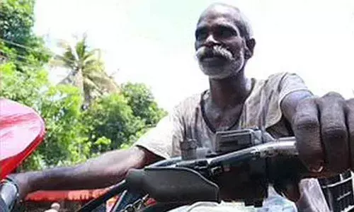 This coconut climber is also a frontline warrior