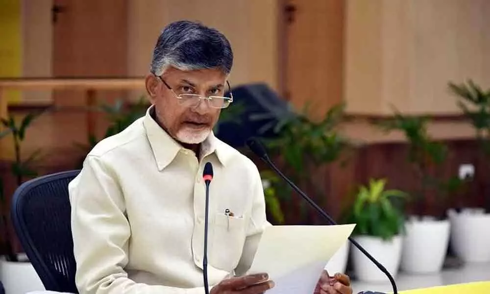 Chandrababu Naidu takes exception to the high-handed behaviour of YSRCP govt