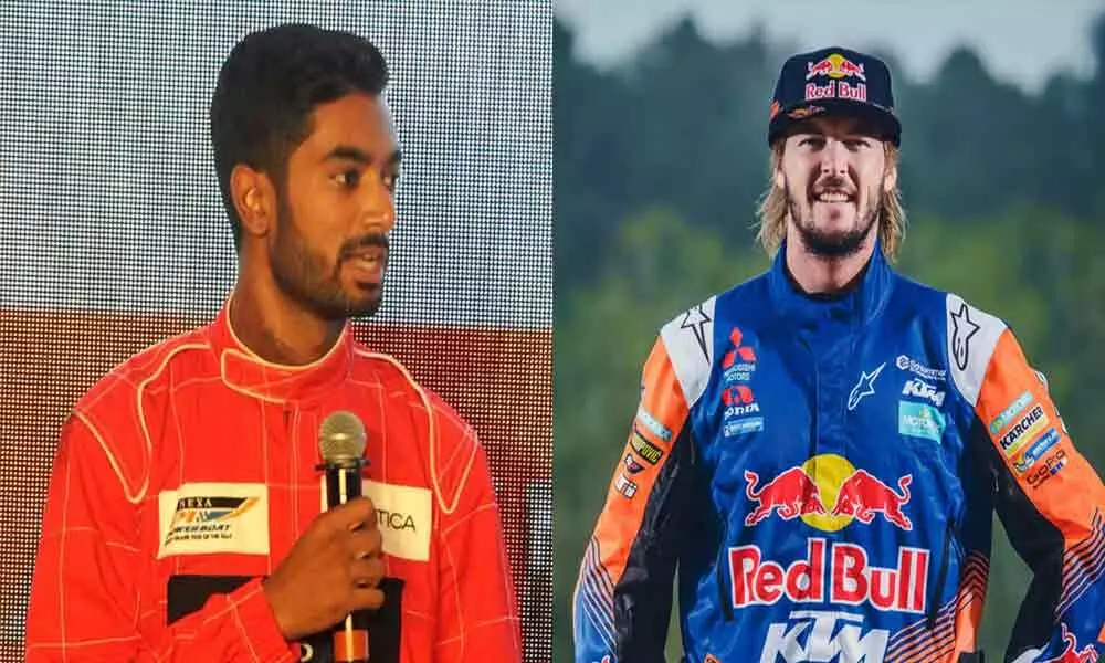 Red Bull athletes CS Santosh & Toby Price interact in The Mind Behind