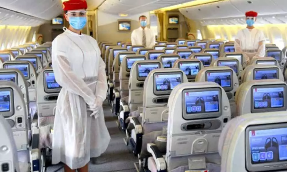 Coronavirus: Emirates Crew To Join The Passengers With A Safety Gear