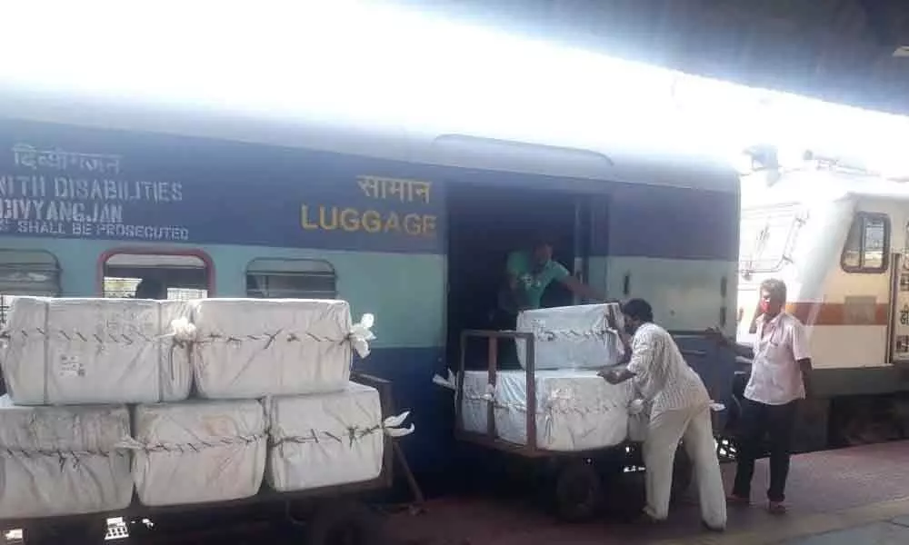Vijayawada: Railways keeps supply chain running amid lockdown