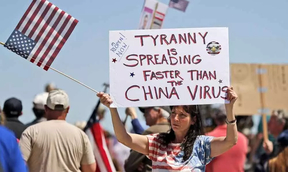 US State sues China on virus handling