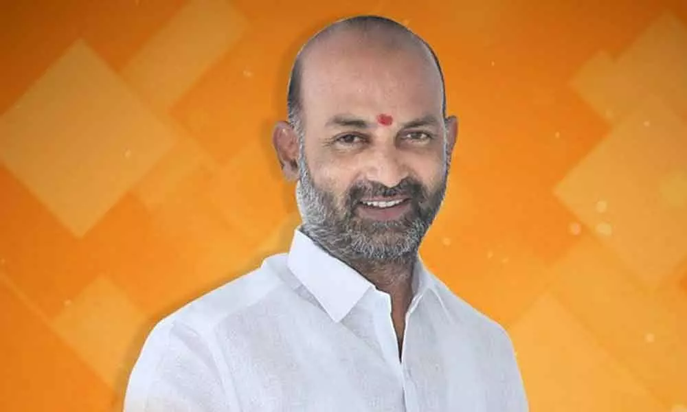 BJP Telangana chief Bandi Sanjay Kumar announces one-day fast, says TRS indifferent to farmers issues