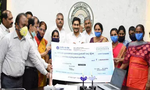 YS Jagan launches YSR Zero Interest Loan Scheme, transfers Rs 1400 cr into beneficiaries accounts