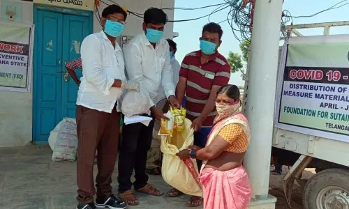 Hyderabad NGO helps rural people cope with Covid