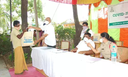 Tirupati: RASS, ChildFund India give away essential commodities, kits