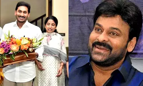 Jagan and Bharathi showered great hospitality, says Chiranjeevi
