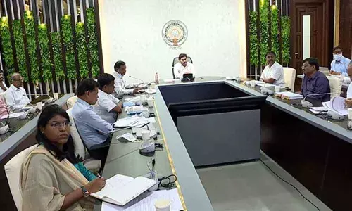 CM YS Jagan reviews Nadu-Nedu programme in AP schools