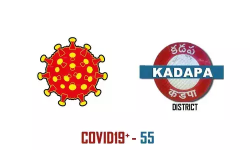 YSR Kadapa district recorded 55 COVID19 positive cases