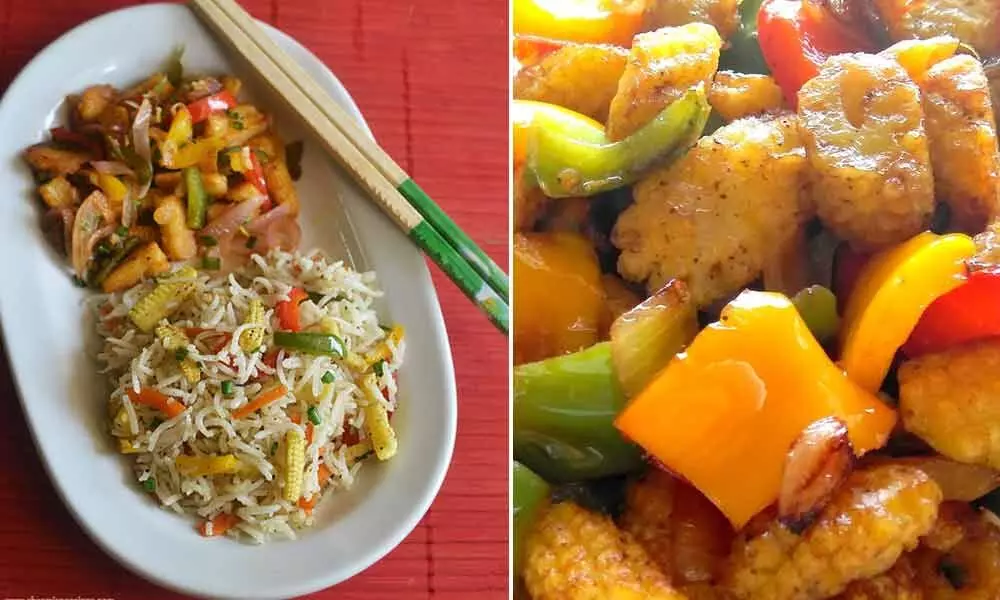 Weekend Meals: Baby Corn And Capsicum Rice For Your Lunch