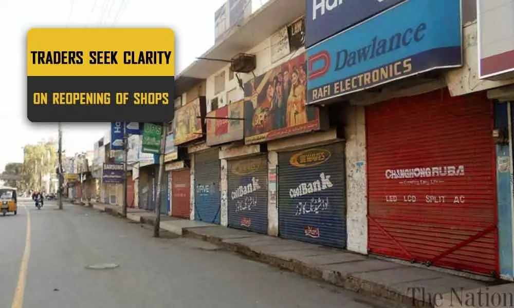 Traders seek clarity on reopening of shops