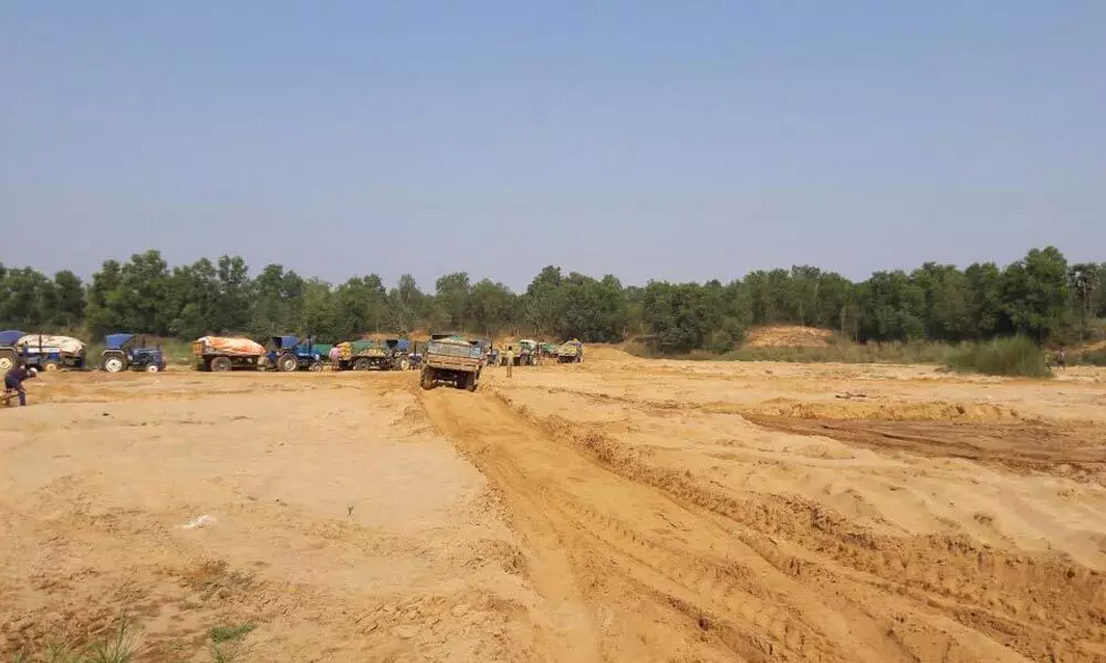 Sand mining permitted for Andhra Pradesh government works